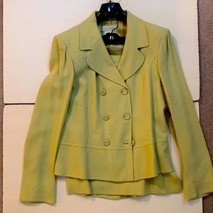 Casual Corner Citron Suit